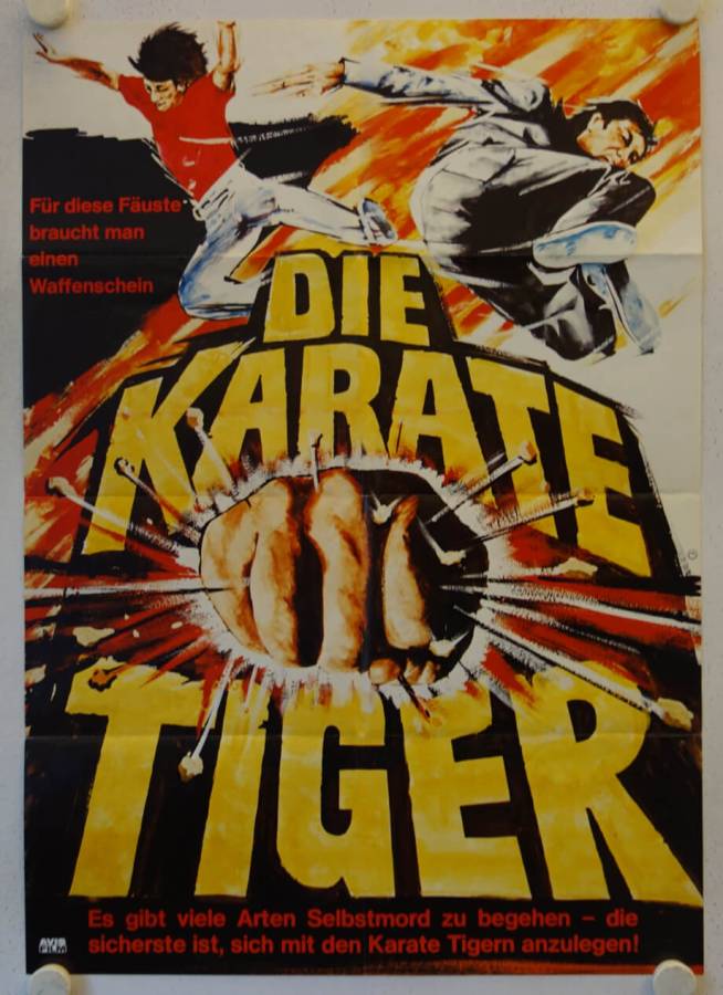 Sister Street Fighter original release german movie poster